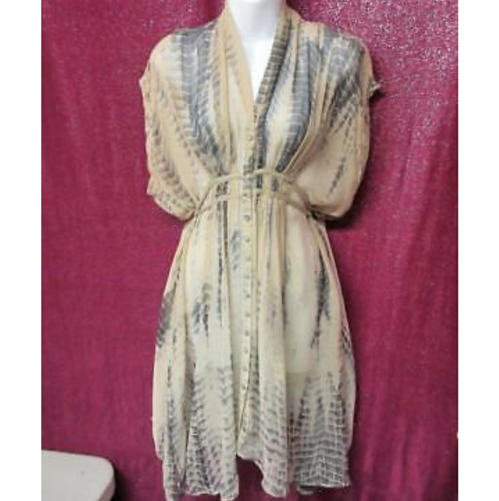 All Saints Porisan Kaftan 100% silk